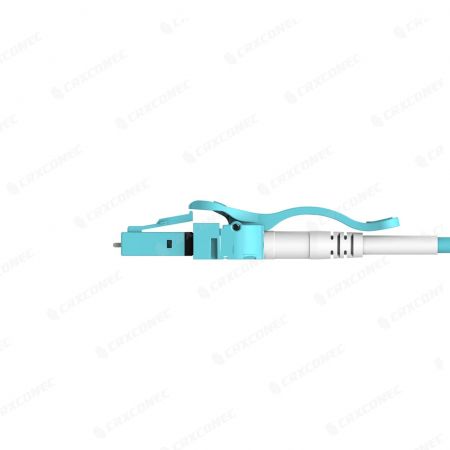 Multimode LC Duplex Glasvezel Patchkabel OM3